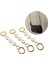 3x Torba Kayış Genişletici Diy Yapay Inci Zincir Kayış Debriyaj Torbası Dekorasyon Işık Altın (Yurt Dışından) 3