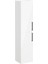 Root Flat 40 cm Parlak Beyaz Banyo Boy Dolabı Sol 66225 1