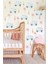 Soft Mavi Renklerde Arabalı Çocuk Bebek Odası Sticker Seti - Mavi Rüya Sticker Seti 1