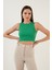 Pamuk Fitilli Super Crop Örme Atlet Bayan Atlet 5864215 4