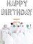 Happy Bırthday Harf Folyo Balon Seti 1