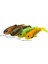 Craft Cannibal Paddletail 10.5 cm 12 gr Dark Water Mix 4 Adet Silikon Yem 1