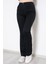 Ispanyol Paça Pantolon Siyah - 5802.925. 3