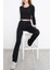 Ispanyol Paça Pantolon Siyah - 5802.925. 5