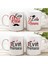 Duble Türk Kahve Fincanı & Espresso Evin Hanımı Evin Beyi Ev Set 4'lü Kupa Seti 280 ml 4 Parça 1