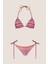 40735 Pembe Simli Bikini Takımı 5