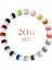 Premium 20 Adet 50GR Baby Cotton Amigurumi ve Punch Ipi SET20 1