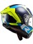 Thunder Racıng 1 Mavi - Neon Sarı Kask 4