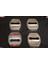 Chevrolet Krom Metal 3m Kapı Kilidi Logo 4 Lü Set 3