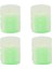 4pcs Aydınlık Lastik Valf Kök Kapakları Otomobil Motosiklet Bisiklet Tekerlek Göbeği Moda Yeşil 4 Pcs 1