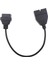 2-5 Paket 12 Pin Obd1 Pin Konektör Adaptör Kablosu, Siyah, 2 Adet (Yurt Dışından) 3