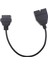 2-5 Paket 12 Pin Obd1 Pin Konektör Adaptör Kablosu, Siyah, 2 Adet (Yurt Dışından) 4