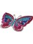 2xbutterfly Şekil Payetleri Dikiş Aplike Kumaş Yama Süslemeleri 40X30CM 2 Pcs (Yurt Dışından) 2