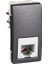 Mgu3.490.12 Top Grafit Rj11- 4 Kontaklı 1 Modül 1