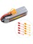 10 Parça/LOT XT60 Toz Anti Kayıp Yalıtımlı Tıpa Rc Kırmızı ve Sarı (Yurt Dışından) 4