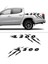 Mitsubishi L200 Offroad Pençe İzi Oto STICKER-S1467 1