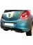 Opel Corsa D (2007-2015) Egzoz Görünümlü Arka Tampon Eki - Difüzör (Plastik) 1