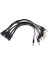 3x 5 Adet Ses Headph Mic Splitter Kablosu 3.5mm Dişi Ila 2 Çift Erkek 3 Adet (Yurt Dışından) 3