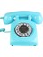 Kablolu Vintage Telefon - Mavi (Yurt Dışından) 3