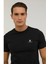 Basıc C Neck T-Shirt Siyah 101349563 M-CT102 5