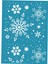 Ipek Baskı Ekranı Şablon Kar Taneleri Tema Yıkanabilir Dıy Için Temizlenebilir (Yurt Dışından) 3