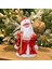 Karikatür Santa Bebek Electric Oyuncak Serbest Duran Masa Masa Süslemesi Yeni Yıl Kırmızı (Yurt Dışından) 3