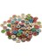 100X Çeşitli Ahşap Yuvarlak Tasarım Düğmeleri Dikiş Scrapbooking 15 mm Için (Yurt Dışından) 1
