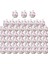 50PCS Şeker Kutuları Kağıt Hediye Kutuları Parti Düğün Gelin Duş Pembe Için Kutular Lehine Kutular 4