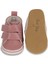 Pembe Simli Yıldızlı Kız Bebek Cırt Cırtlı Patik AYAKKABI-G-2356 5