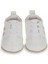 Pembe Çizgili Beyaz Kız Bebek Spor Patik AYAKKABI-G-2354 3