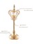 Crystal Tealight Candle Tutucular Yemek Masası Şamdanlar Stand 34X13CM 3