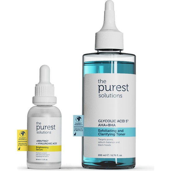 The Purest Solutions Koyu Leke ve Gözenek Karşıtı Bakım Seti TPS109