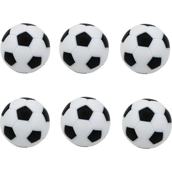 6pcs/ Foosball Balls Masa Futbol Futbol Yedek Top(Yurt Dışından)