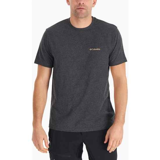 Csc M Basic Logo Brushed Erkek Kısa Kollu T-Shirt - CS0282