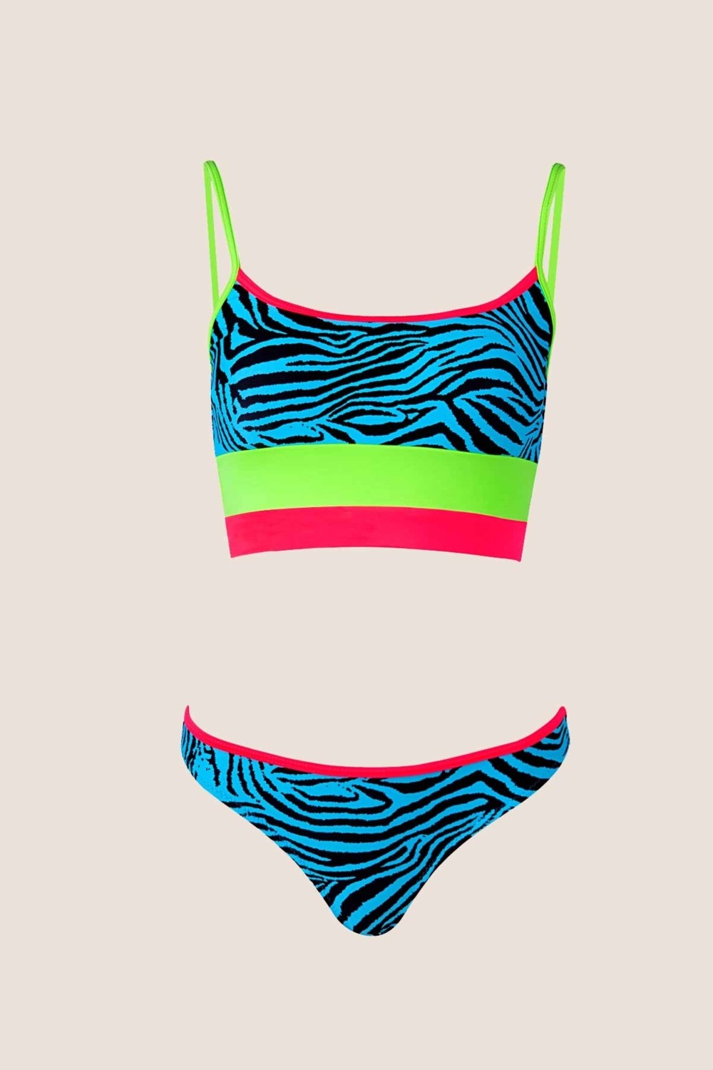 Ayyıldız 40736 Sarı Atlet Bikini Takımı görsel 4