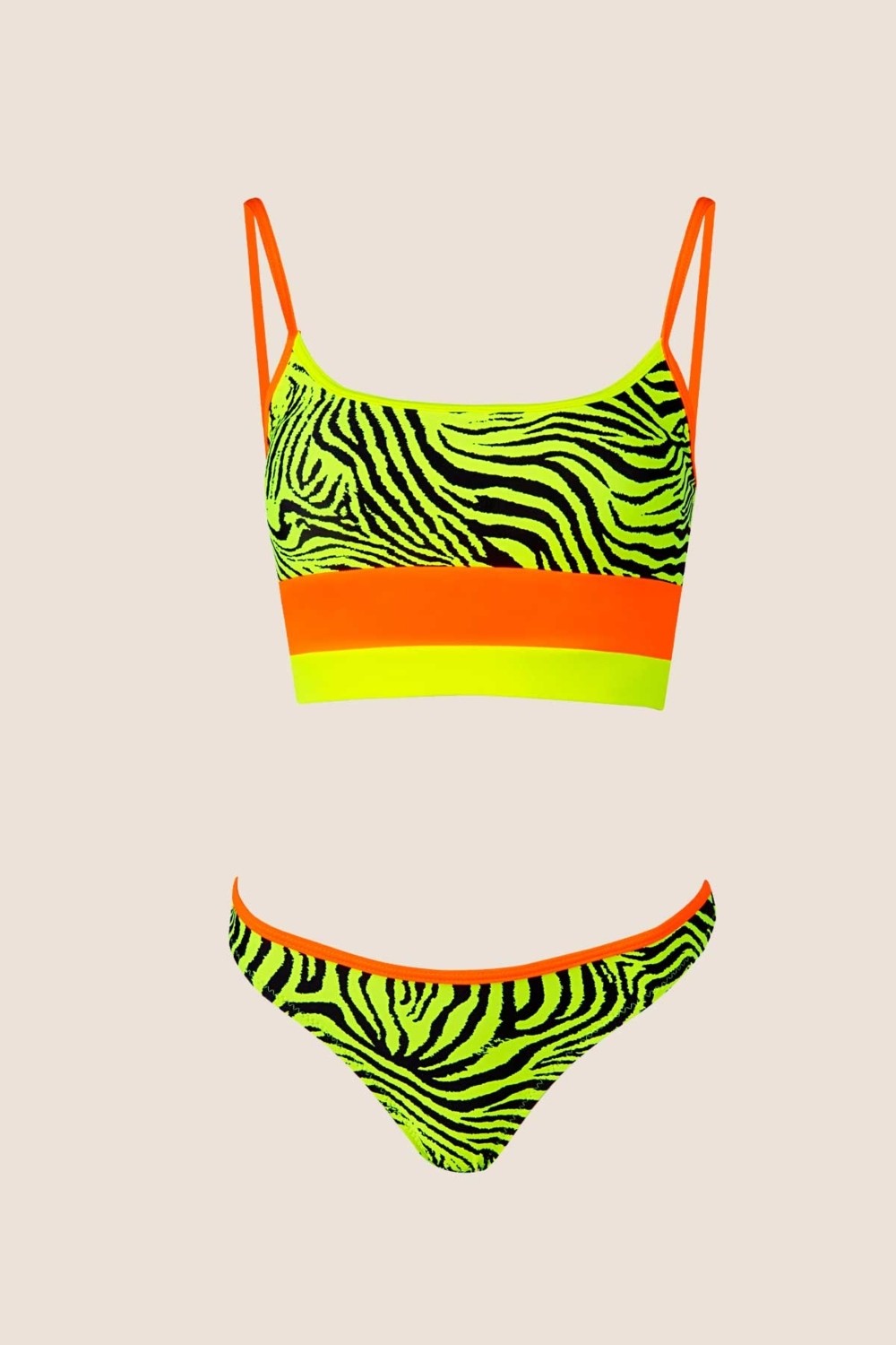 Ayyıldız 40736 Sarı Atlet Bikini Takımı görsel 7