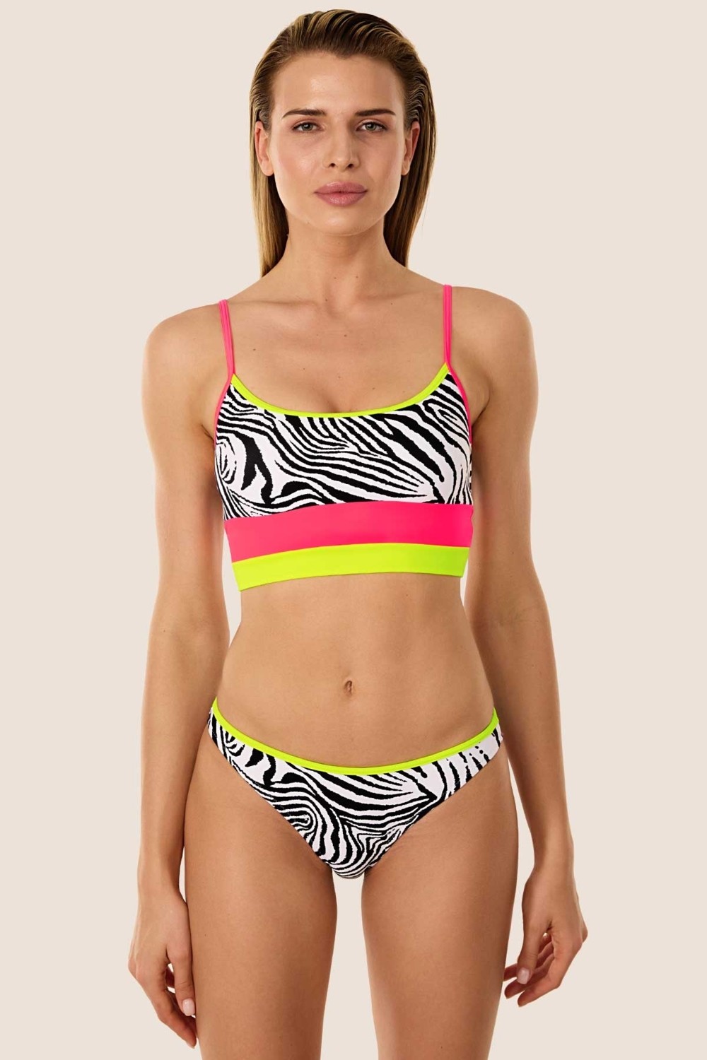 Ayyıldız 40736 Sarı Atlet Bikini Takımı görsel 8