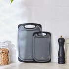Daily Granit Desenli Gri 2'li Kesme Tahtası 25/31 cm