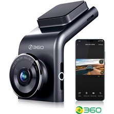 360 G300 1296p 160° Geniş Açı Gece Görüş Dahili GPS Akıllı Araç İçi Kamera