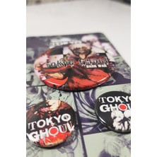 Anime Marketi Tokyo Ghoul Rozet 4'lü Paket