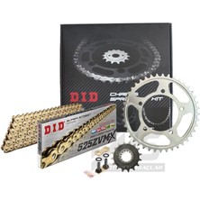 DID DID-Jt 2019-2021 Ducati Diavel 1260 S Uyumlu Zincir Dişli Set Zvm-X Zincir Çelik Renk