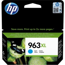 Hp 3JA27A Mavi Mürekkep Kartuş (963XL)