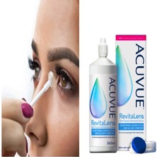 Acuvue 1 Adet Acuvue 360ML Lens Suyu 1 Lens Takma Seti