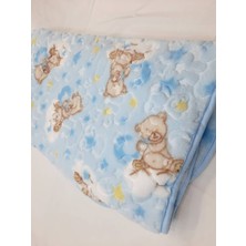 Berkaysun Tekstilden Peluş Kalın Bebek Battaniyesi