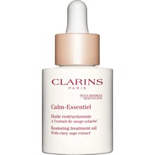Clarins Calm-Essentiel Restoring Treatment Oil Yatıştırıcı Ne mlendirici Yüz Bakım Yağı 30 ml
