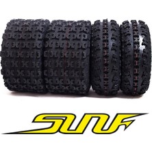 Sunf Set 21X7-10 ve 22X10-10 A027 6kat Atv Lastik Takımı Ön-Arka