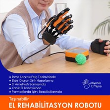 Tedorex Taşınabilir El Rehabilitasyon Robotu Sol Eldivenli TJ-OM007