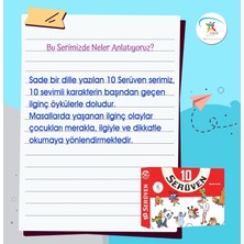 2.sınıf 10 Serüven Hikaye Dizisi + Kitap Okuma Not Defterim