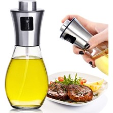 5DM Airfryer 200 ml Borosilikat Yağ Limon Sos Spreyi Yağ Şişesi Yağdanlık