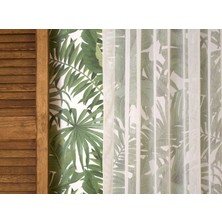Massarelli Keten Tül Şantuklu Krem 1-2,5 Orta Sık Pile 100 x 260 cm